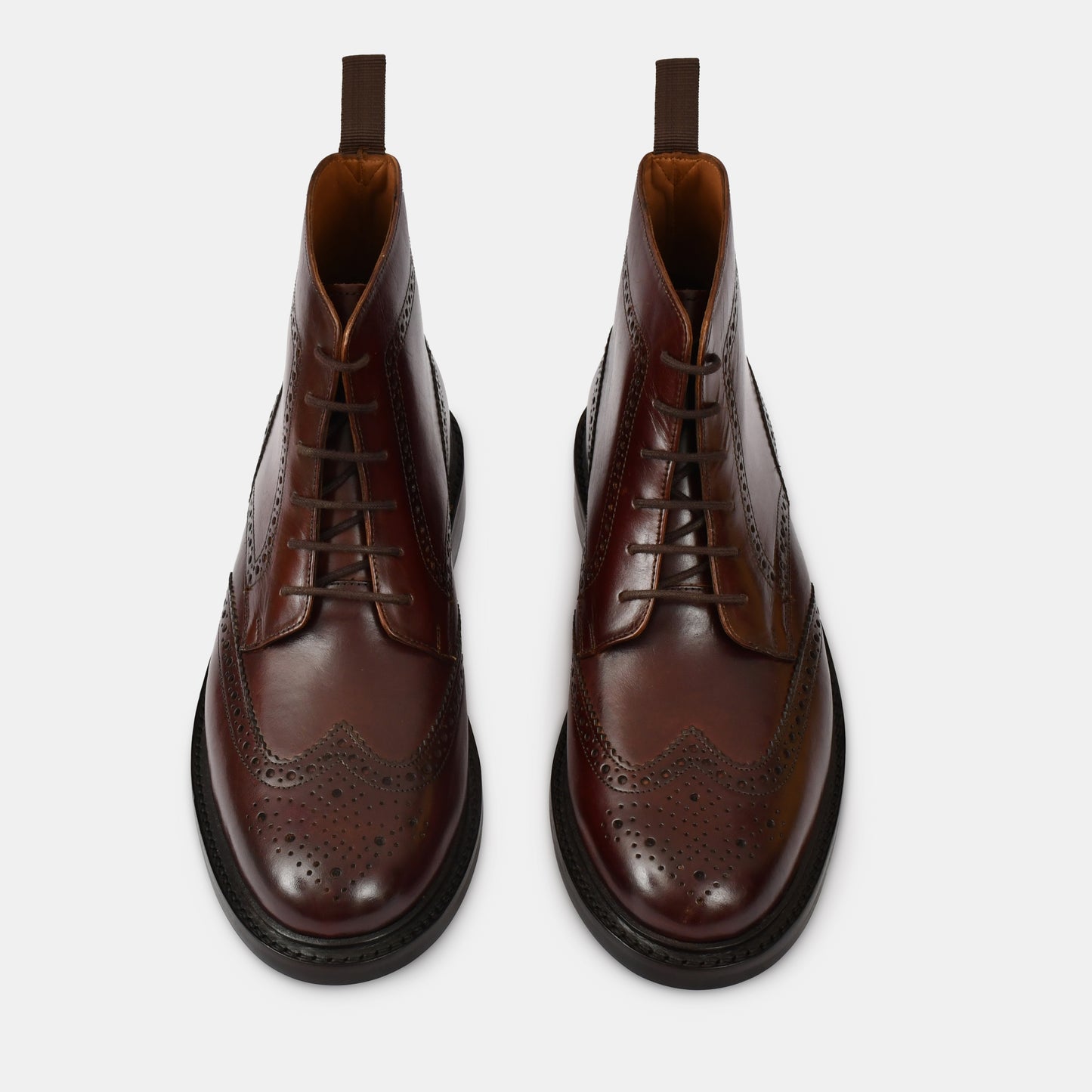 Ethan Whingtip Brogue Goodyear Welted Boots