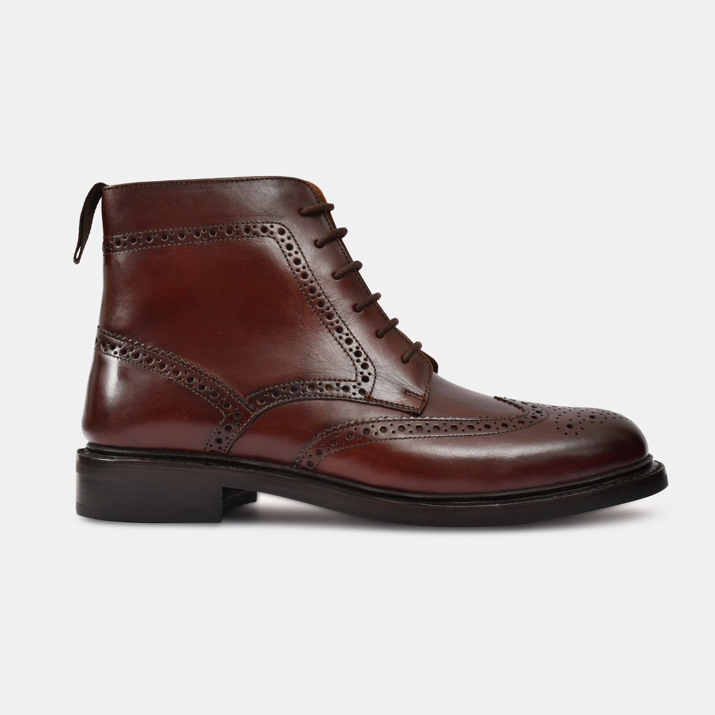 Ethan Whingtip Brogue Goodyear Welted Boots