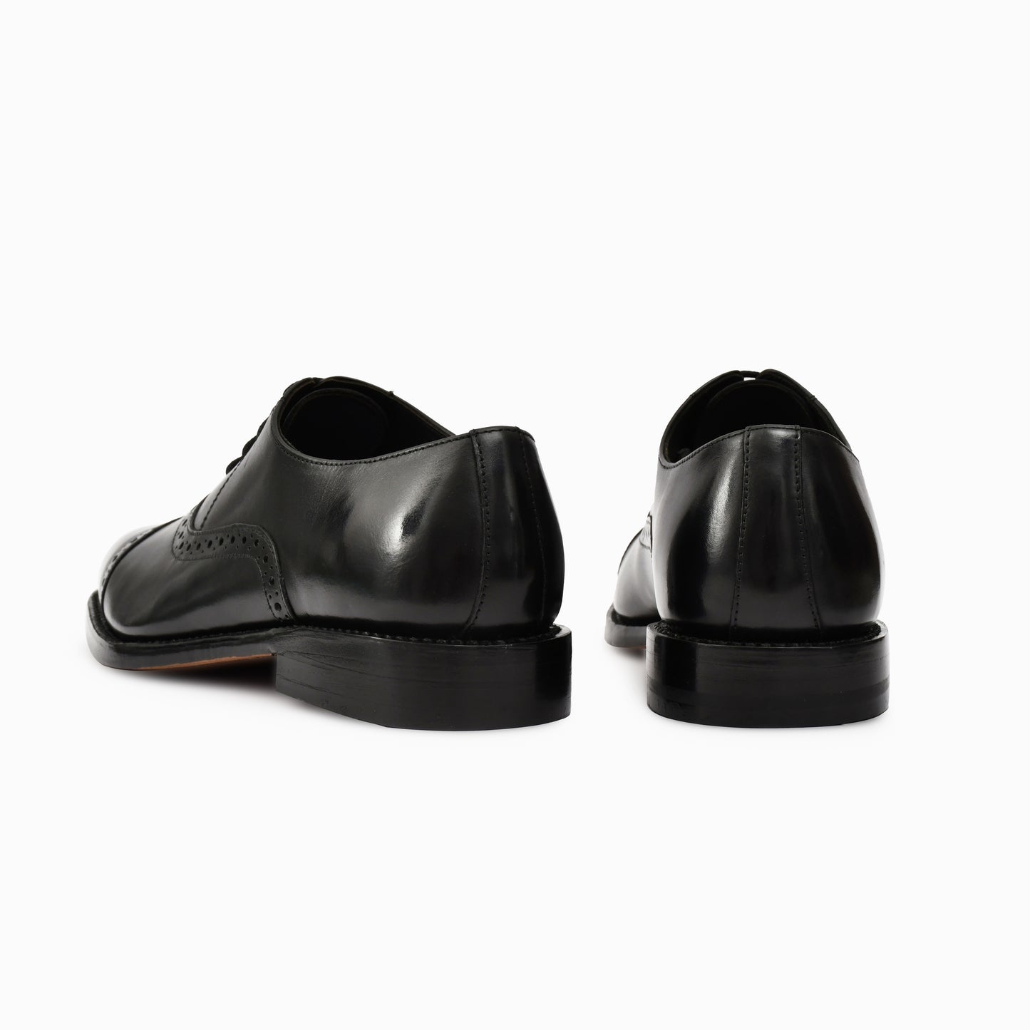 Hand Welted Premium Black Oxford