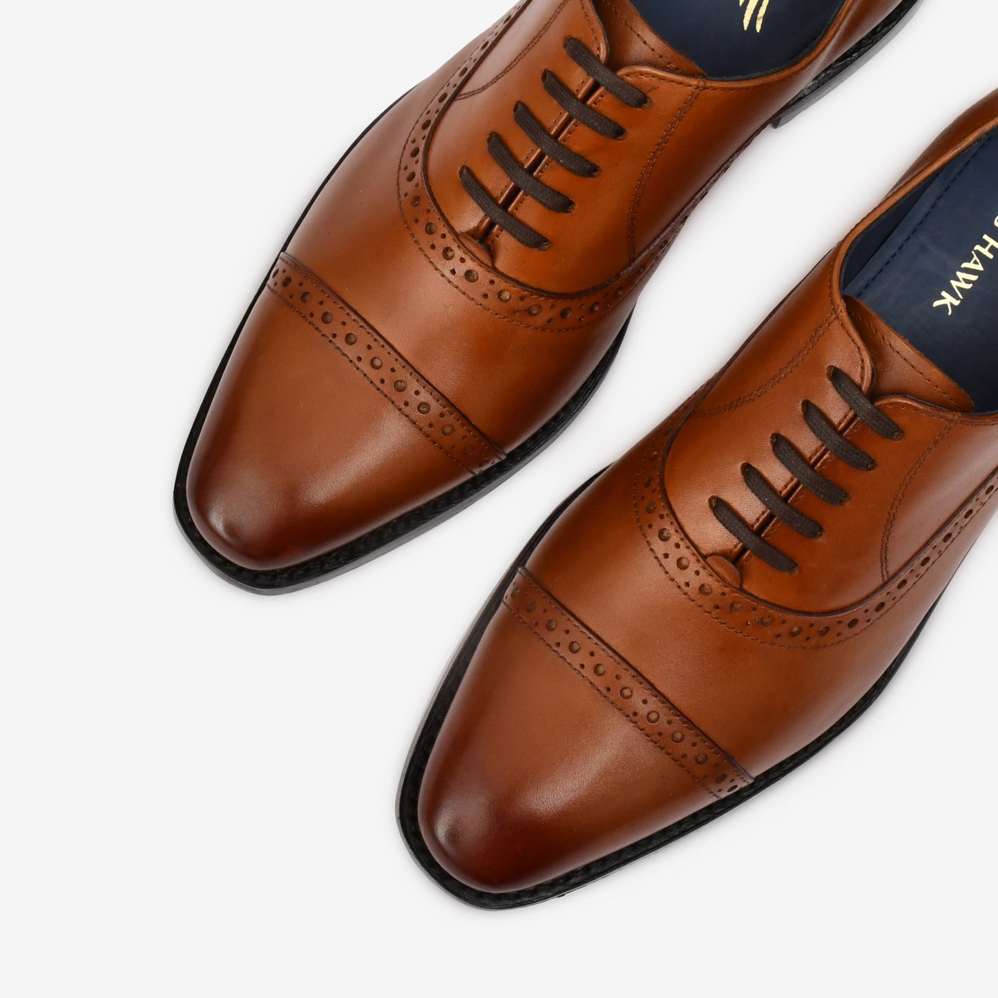 Hand Welted Premium Tan Oxford