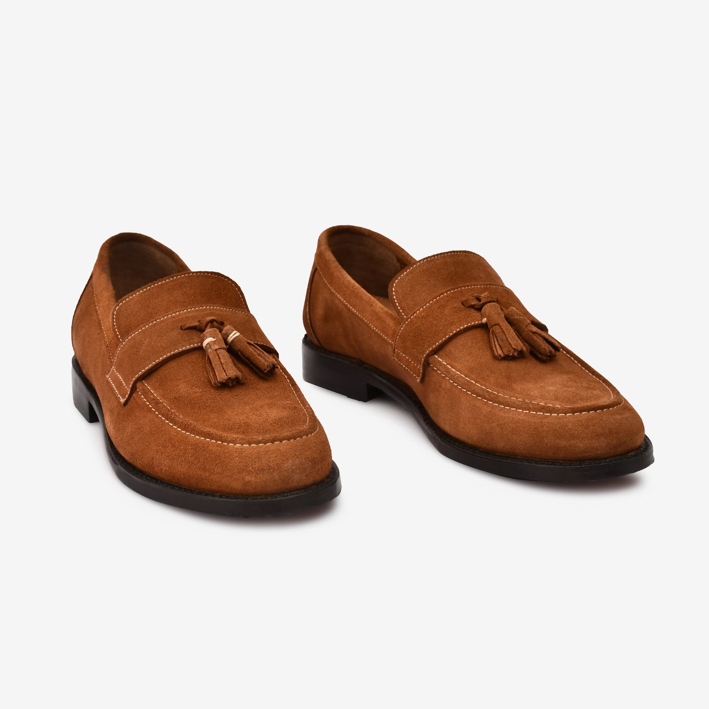 Tassle Tan Goodyear Welted Loafers