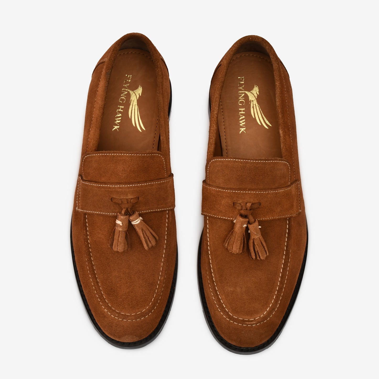 Tassle Tan Goodyear Welted Loafers