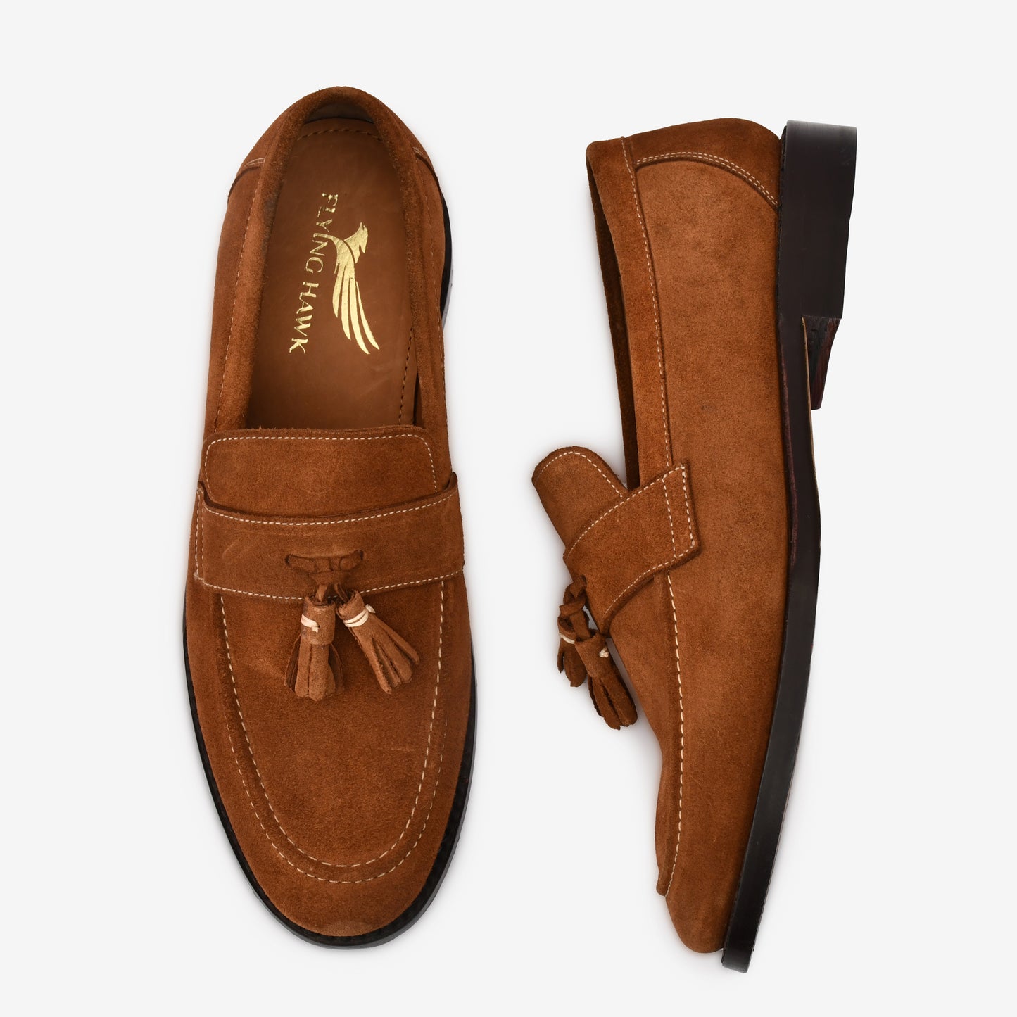 Tassle Tan Goodyear Welted Loafers