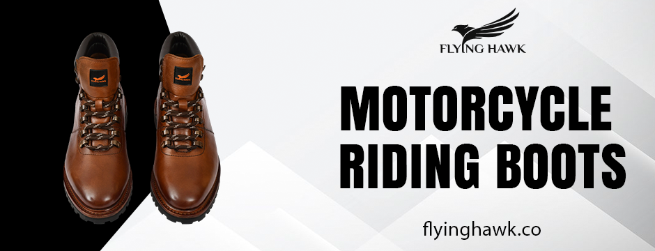 Motorcycle riding boots
