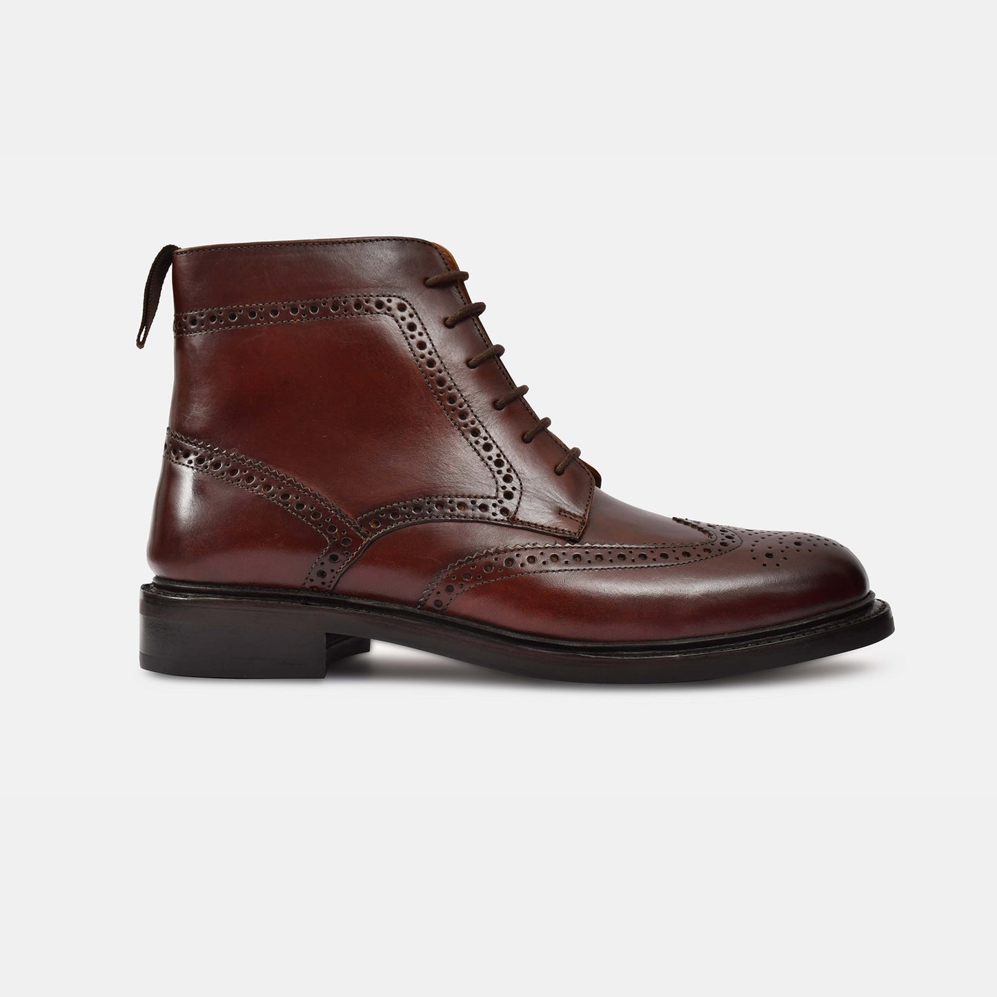 Ethan Whingtip Brogue Goodyear Welted Boots