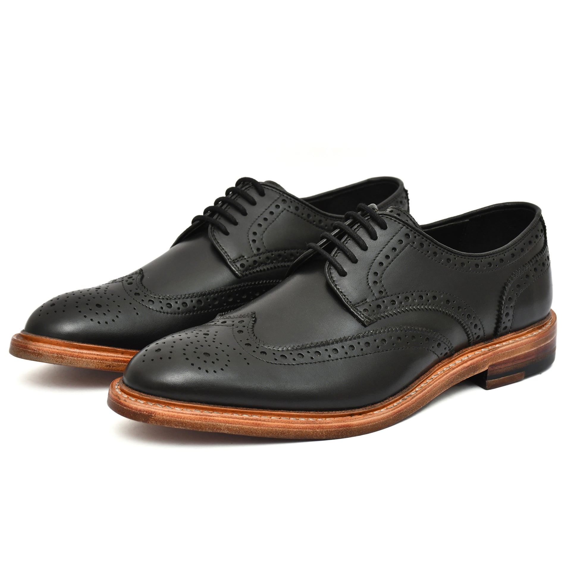 Paolo Brogue Goodyear Welted Shoes