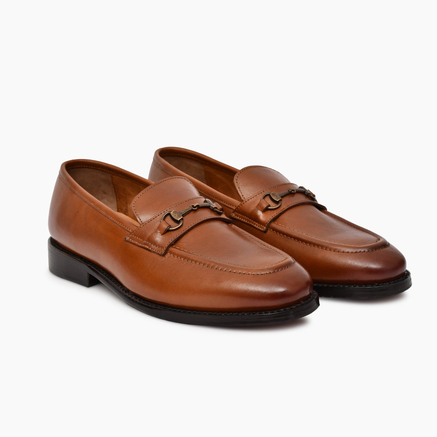 Horsebit Tan Goodyear Welted Loafer