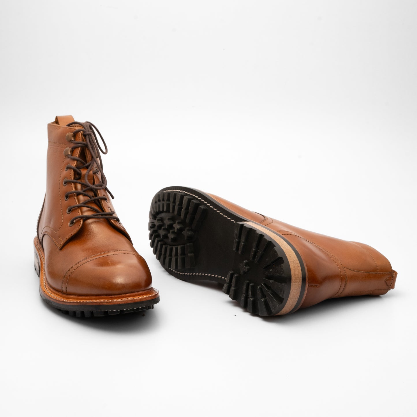 Cap Toe Oxford Boots